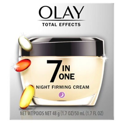 Olay Total Effects Night Firming Cream Face Moisturizer - 1.7 Oz - Image 6