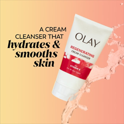 Olay Regenerist Facial Cleanser Regenerating Cream - 5 Fl. Oz. - Image 2