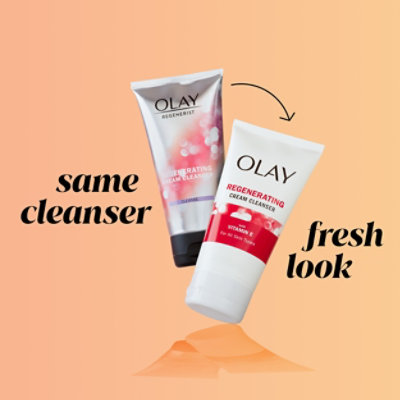 Olay Regenerist Facial Cleanser Regenerating Cream - 5 Fl. Oz. - Image 7