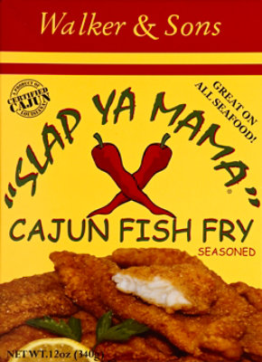 Slap Ya Mama Fish Fry Cajun Seasoned - 12 Oz - Image 1