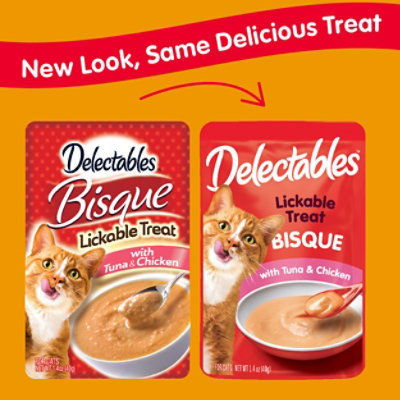 Delectables Bisque Lickable Treat Tuna & Chicken - 1.4 Oz - Image 3