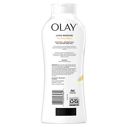 Olay Ultra Moisture Body Wash with Shea Butter - 22 Fl. Oz. - Image 5