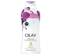 Olay Fresh Outlast Body Wash Orchid & Black Currant - 22 Fl. Oz.
