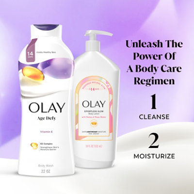 Olay Age Defying Body Wash With Vitamin E - 22 Fl. Oz. - Image 8