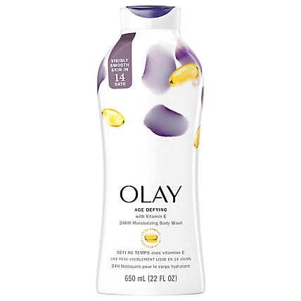 Olay Age Defying Body Wash With Vitamin E - 22 Fl. Oz. - Image 1