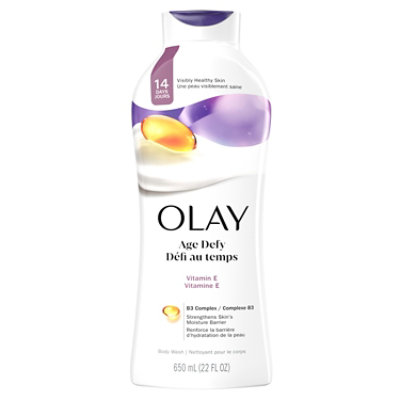 Olay Age Defying Body Wash With Vitamin E - 22 Fl. Oz. - Image 6