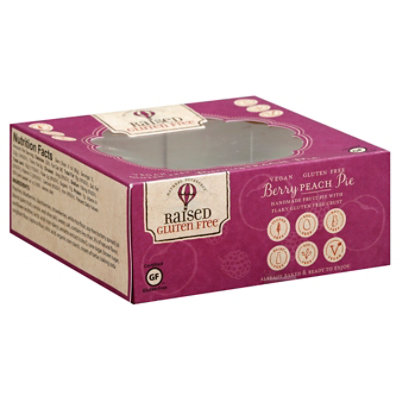 Natural Decadence Pie Peach Berry - 9 Oz