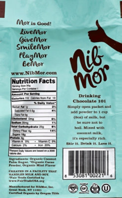 NibMore Drinking Chocolate Mint - 1.05 Oz - Image 3