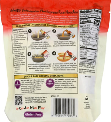 KA ME Noodles Pho Rice Vietnmse - 10.6 Oz - Image 6