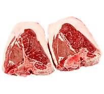 Meat Counter Lamb USDA Choice Small Loin Chops Service Case - 1 LB