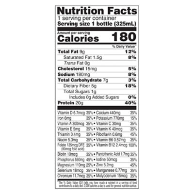 SlimFast Advanced Nutrition Meal Replacement Shake Creamy Milk Chocolate - 4-11 Fl. Oz. - Image 4