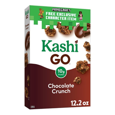 Kashi GO Vegan Protein Chocolate Crunch Breakfast Cereal - 12.2 Oz - Image 1