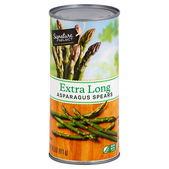 Signature SELECT Asparagus Spears Extra Long - 14.5 Oz