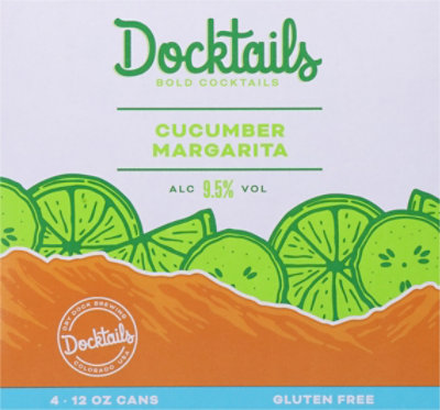 Dry Dock Brewing Co. Docktails Cucumber Margarita Bold Cocktails In Cans - 4-12 Oz - Image 6