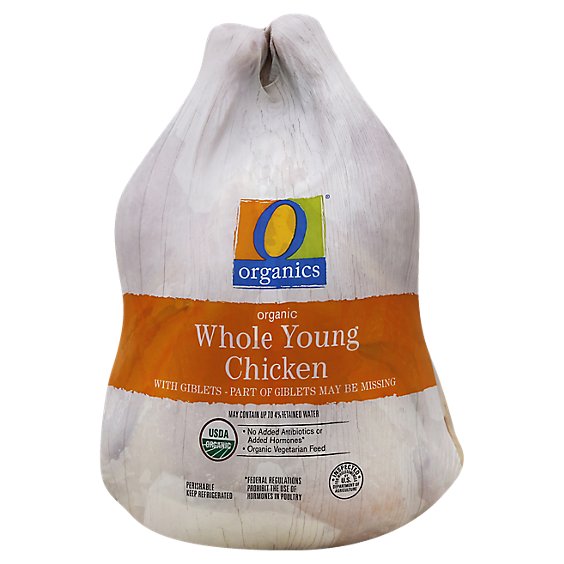 O Organics Organic Chicken Whole Bag Fryer - 5.00 LB