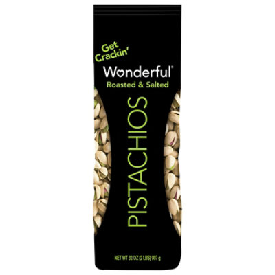 Wonderful Pistachios Roasted & Salted Pistachios - 32 Oz.