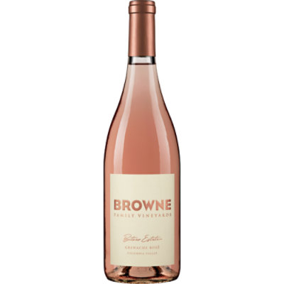 Browne Family Vineyards Grenache Rose Wine - 750 Ml - Image 1