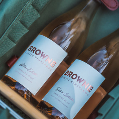 Browne Family Vineyards Grenache Rose Wine - 750 Ml - Image 4