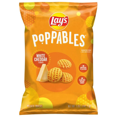 Lays Potato Snacks Poppables White Cheddar - 5 Oz - Image 3