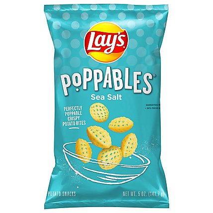 Lay's Sea Salt Potato Poppables  - 5 Oz - Image 1