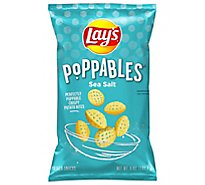Lays Potato Snacks Poppables Sea Salt - 5 Oz