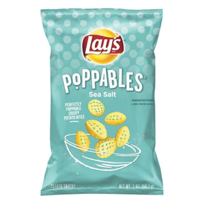 Lays Potato Snacks Poppables Sea Salt - 2 Oz - Image 3