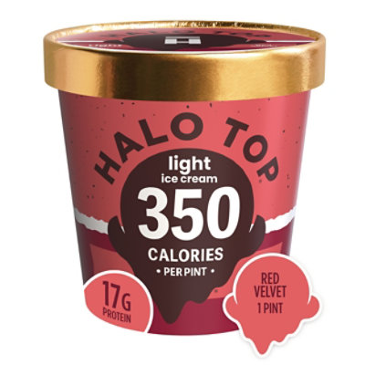 Halo Top Ice Cream Red Velvet - 1 Pint