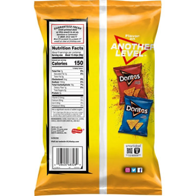 Doritos Toasted Corn Tortilla Chips - 9.25 Oz - Image 6