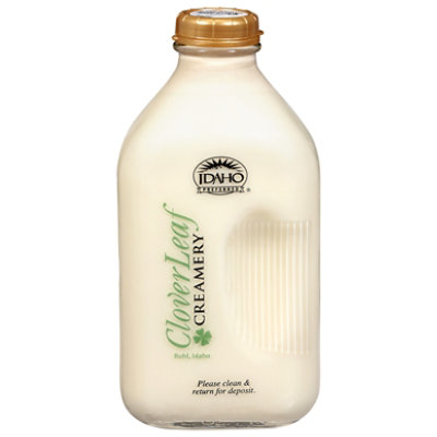 Clover Leaf Whole Milk - Half Gallon - Image 1