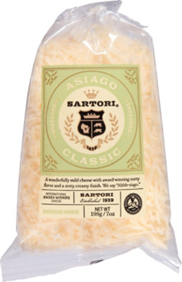 Sartori Cheese Asiago Shred Reserve - 8 Oz - Image 2