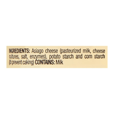 Sartori Cheese Asiago Shred Reserve - 8 Oz - Image 5