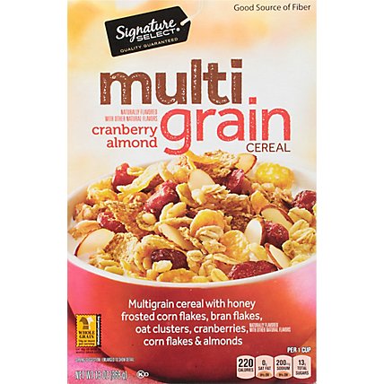 Signature SELECT Cereal Multigrain Cranberry Almond - 13 Oz - Image 5