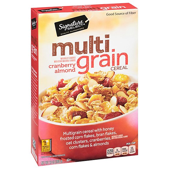 Signature SELECT Cereal Multigrain Cranberry Almond - 13 Oz