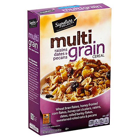Signature SELECT Cereal Multigrain Raisins Dates And Pecans - 16 Oz