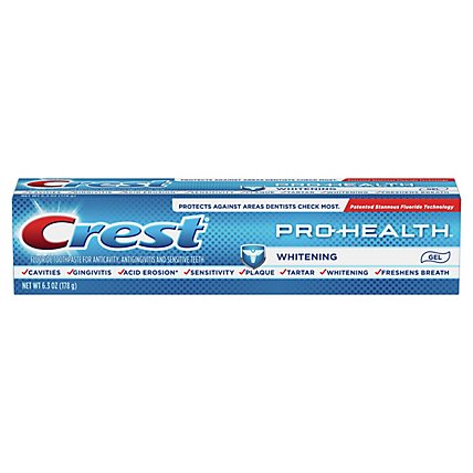 Crest Pro-Health Whitening Gel Toothpaste - 6.3 Oz - Image 1