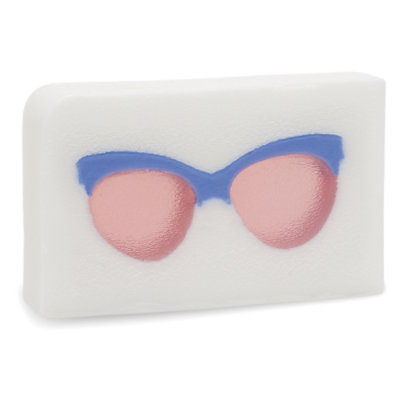 Smiling Bar Soap Face With Sunglasses Wrapped - 5.8 Oz