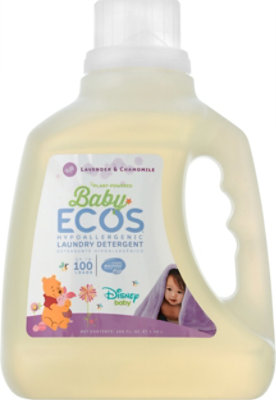 Baby ECOS Laundry Detergent Hypoallergenic Liquid Lavender & Chamomile Jug - 100 Fl. Oz. - Image 2