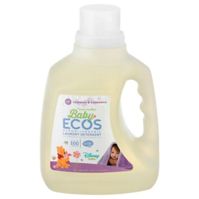 Baby ECOS Laundry Detergent Hypoallergenic Liquid Lavender & Chamomile Jug - 100 Fl. Oz.