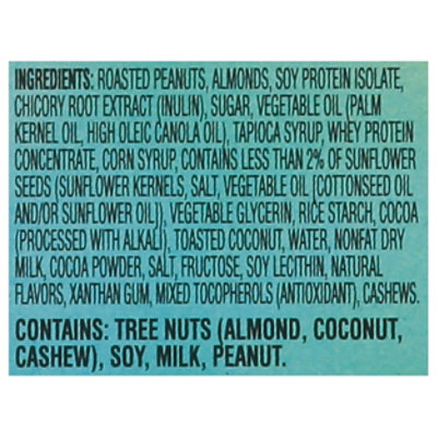 Signature SELECT Chewy Bars Protein Peanut Almond Dark Chocolate Flavored - 5-1.4 Oz - Image 5