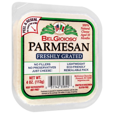 BelGioioso Freshly Grated Parmesan  Hy-Vee Aisles Online Grocery Shopping