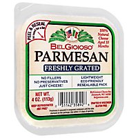 BelGioioso Natural Freshly Grated Parmesan Square Cup - 4 Oz - Image 1