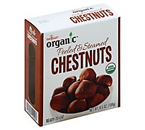 Chestnuts Peeled Steamed Organic - 6.5 Oz