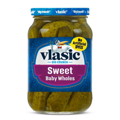 Vlasic Pickles Baby Wholes Sweet - 16 Fl. Oz.