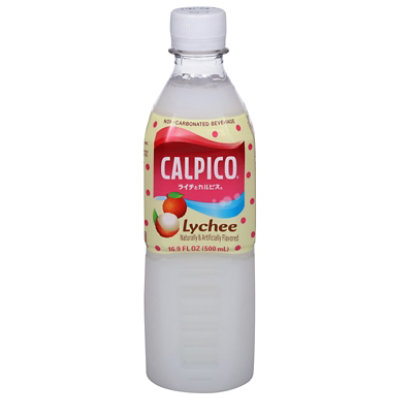 Calpico Soft Drink Non Carbonated Lychee - 16.9 Fl. Oz. - Image 3