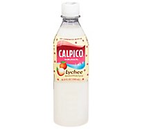 Calpico Soft Drink Non Carbonated Lychee - 16.9 Fl. Oz.