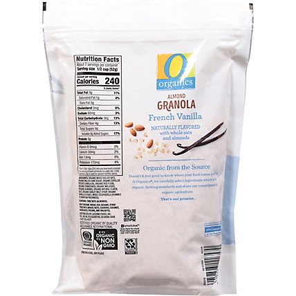 O Organics Organic Granola French Vanilla Flavored Almond - 13 Oz - Image 6