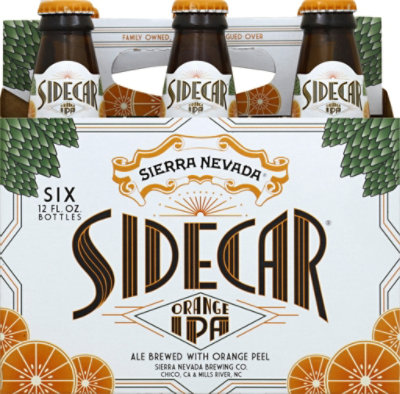 Sierra Nevada Beer Pale Ale Sidecar Orange Bottles - 6-12 Fl. Oz. - Image 1
