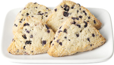 Bakery Scones Blueberry 4 Count - Each