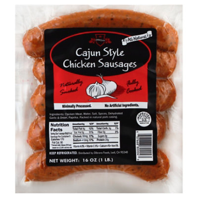 Dibrova Sausage Smoked Cajun Chicken - 1 Lb