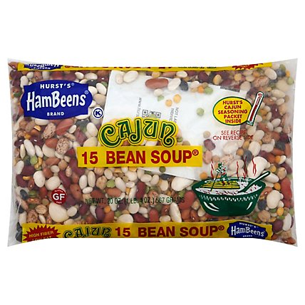 Hursts HamBeens Soup 15 Bean Cajun - 20 Oz - Image 1